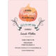 Watercolor Pumpkin Baby Shower Invitations Image 4 of 4